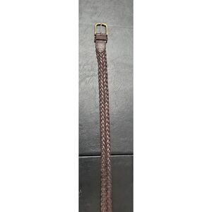 Full Grain Leather‎ Braided Belt size 38"-40"